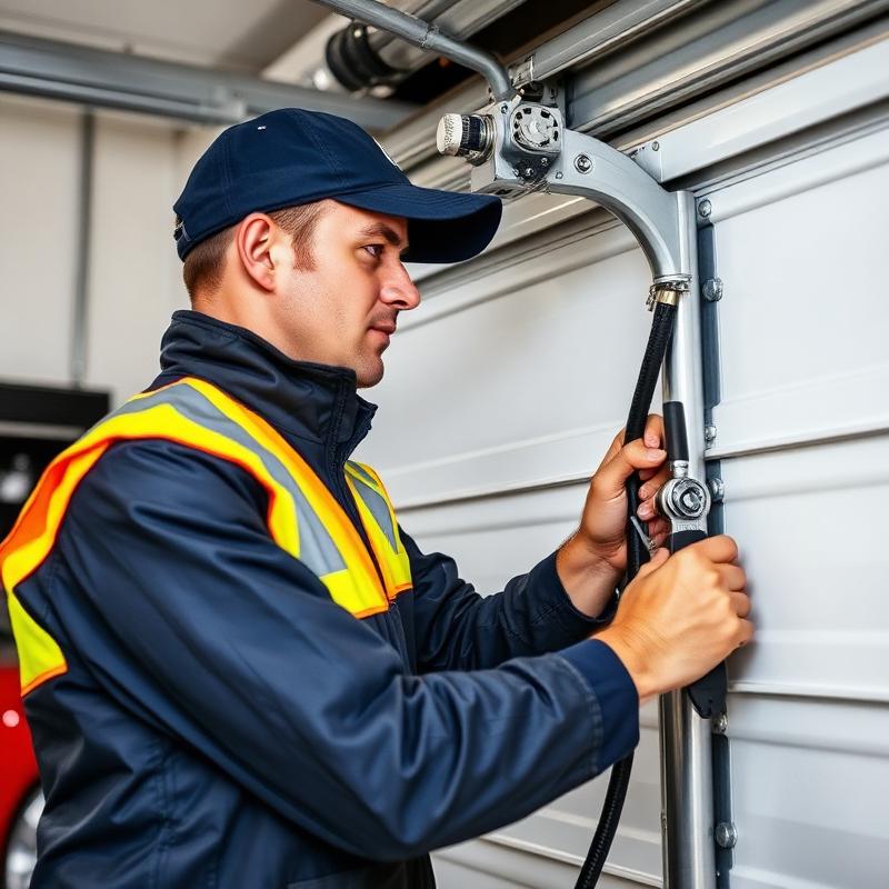 Argyle Garage Doors technician at work